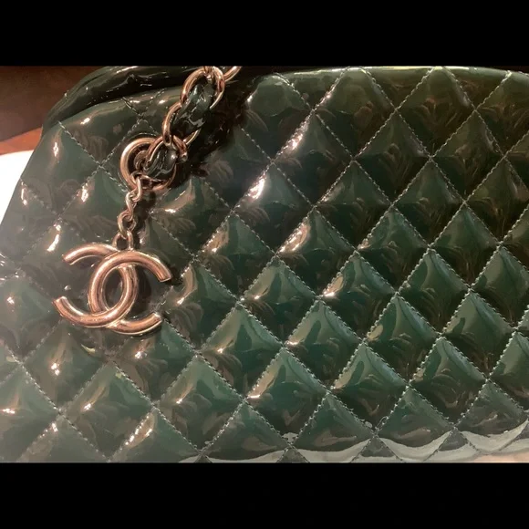 Chanel bowler bag! #greenpurse - Picture 2 of 5